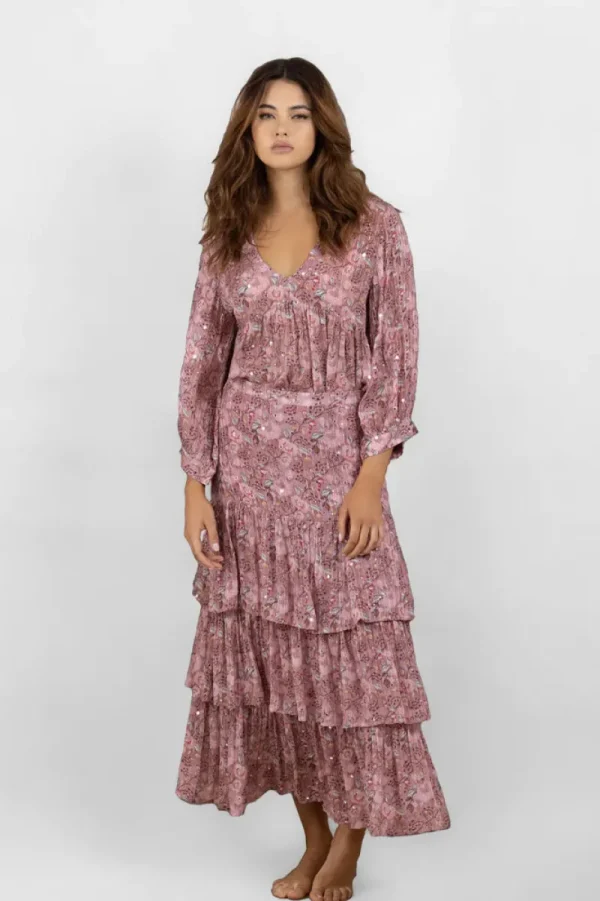 Joey the Label Mirror Floral Layered Skirt^ Skirts