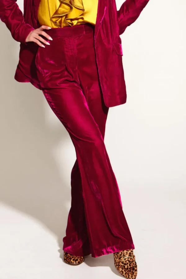 Fate and Becker Mustang Sally Velvet Pants^ Pant