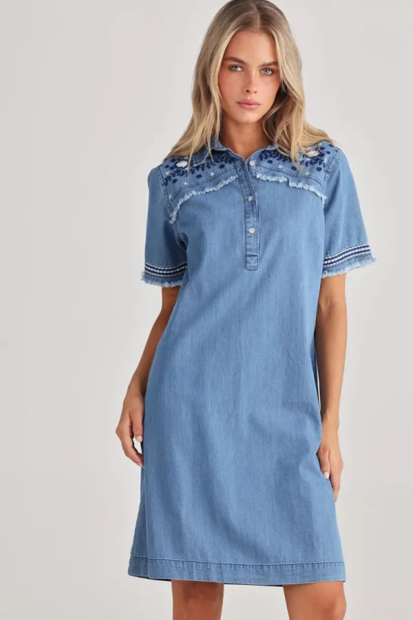 Talisman Myra Denim Dress^ Dresses