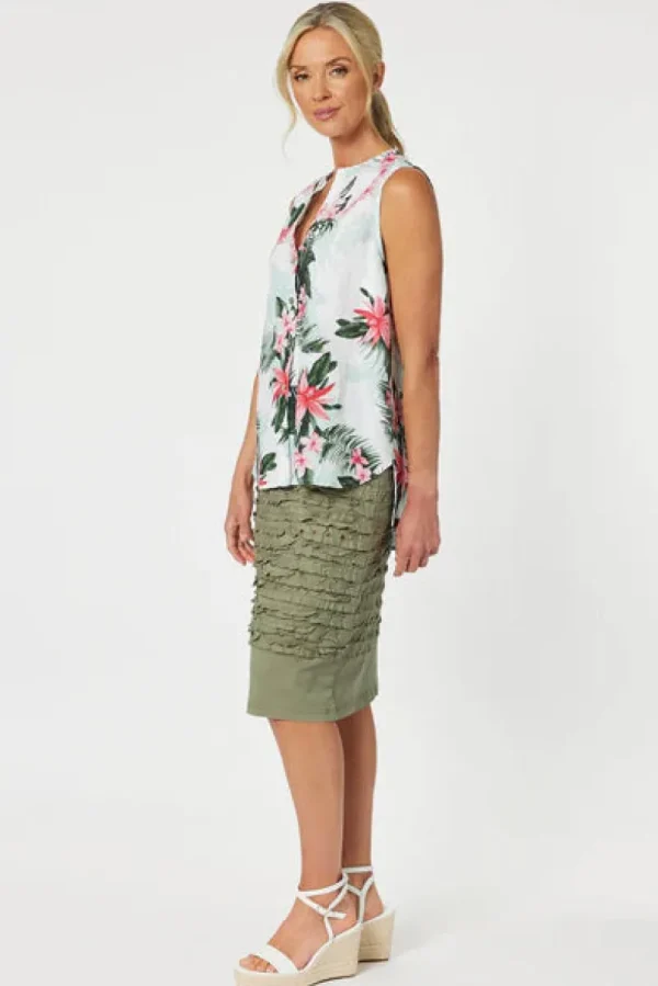 Gordon Smith Paradise Print Sleeveless Top^ Tops