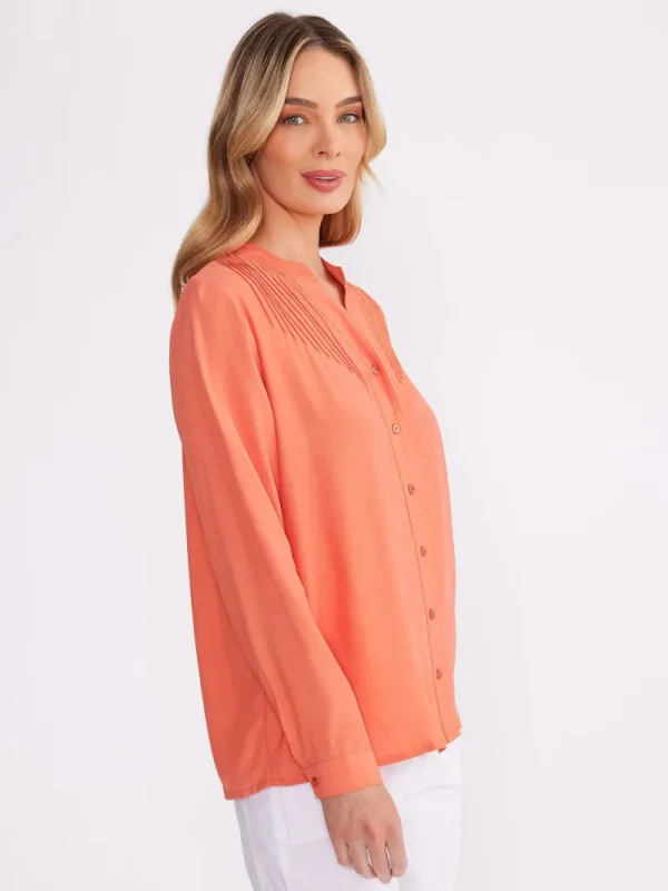 Yarra trail PINTUCK SHIRT^ Shirts