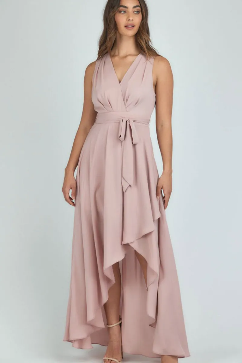 pleated_front_detail_midi_0.webp Zeinert & Co Pleated Front Detail Midi Dress^ Dresses