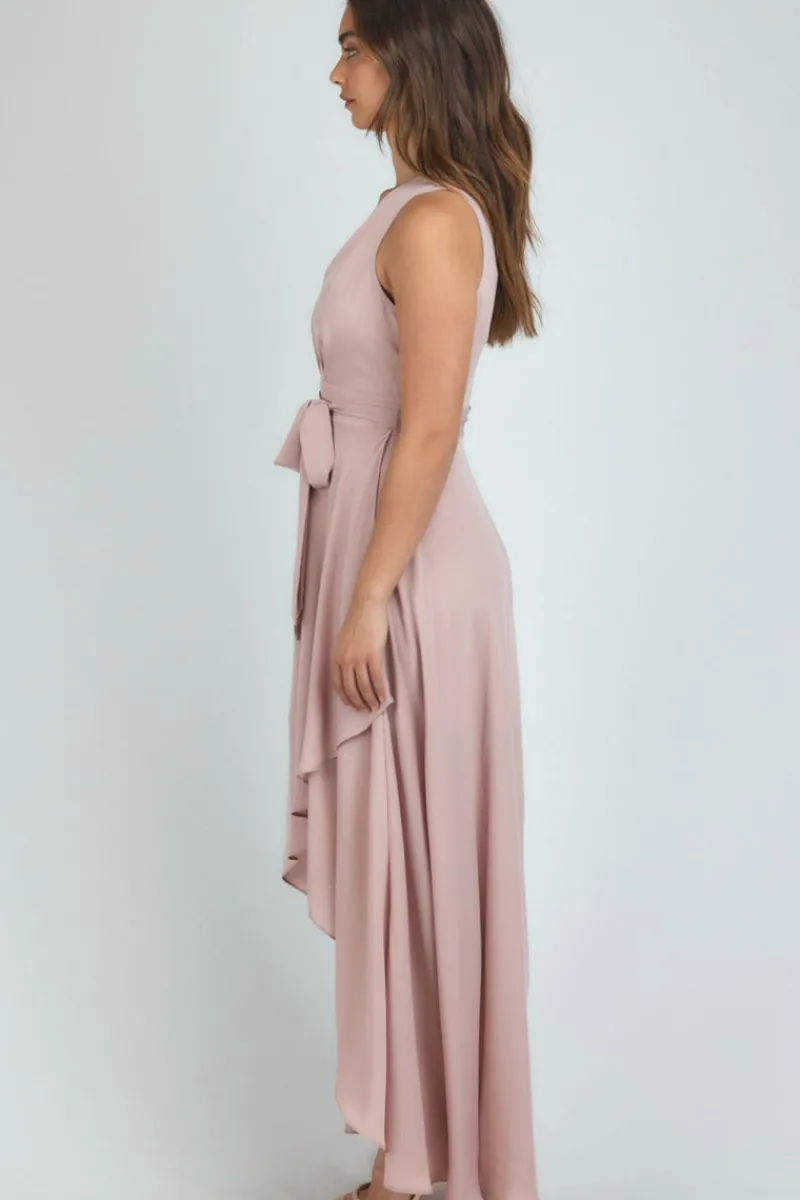 pleated_front_detail_midi_4.webp Zeinert & Co Pleated Front Detail Midi Dress^ Dresses