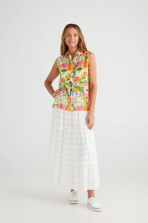 Brave and true Poppy Sleeveless Shirt^ Shirts