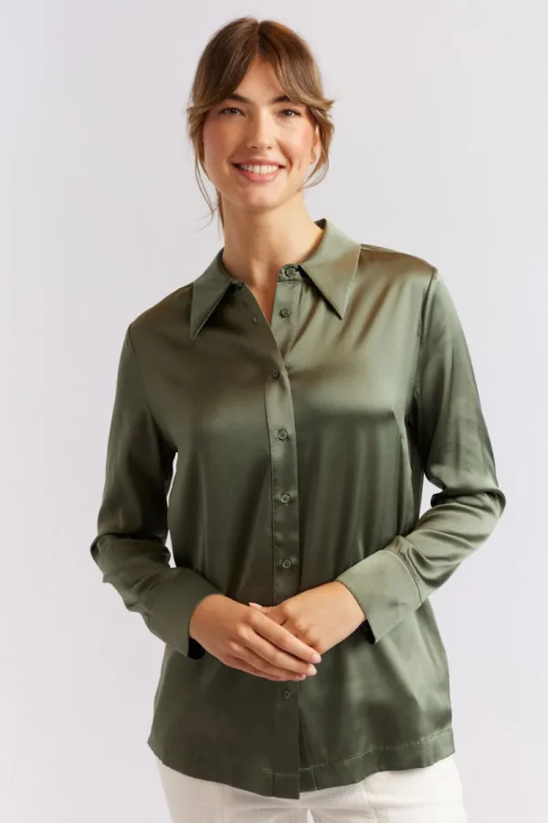 Alessandra Primrose Shirt Silk^ Shirts