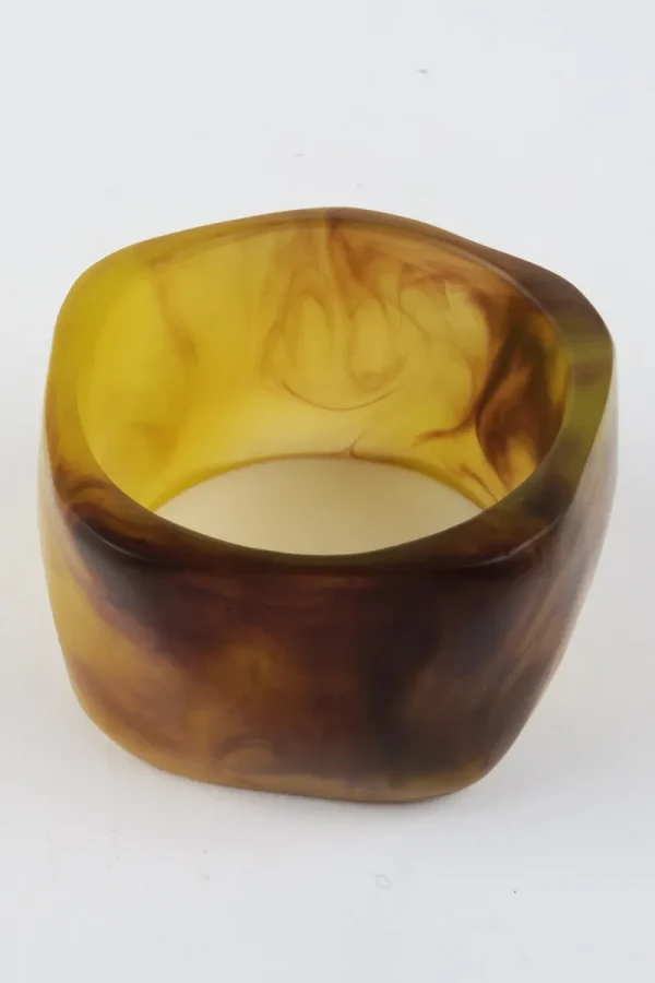 Moose and Meg Designs Resin Bangle Amber XL^ Jewellery