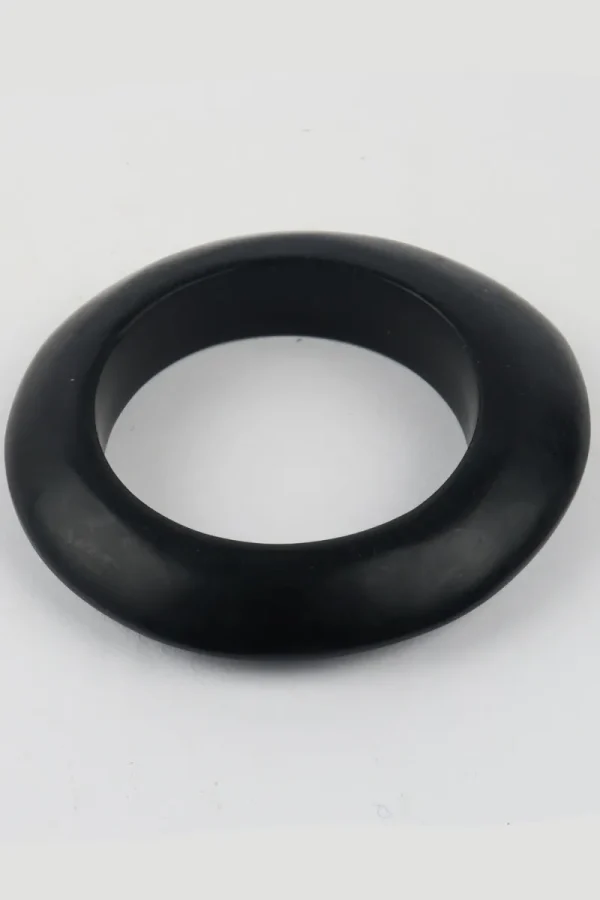 Moose and Meg Designs Resin Bangle Black M^ Jewellery