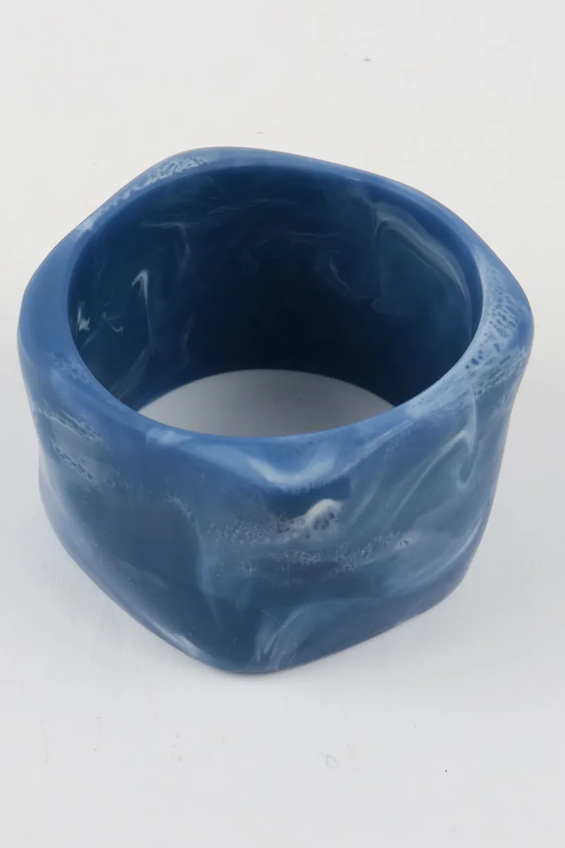 resin_bangle_denim_marble_0.webp Moose and Meg Designs Resin Bangle Denim Marble XL^ Jewellery