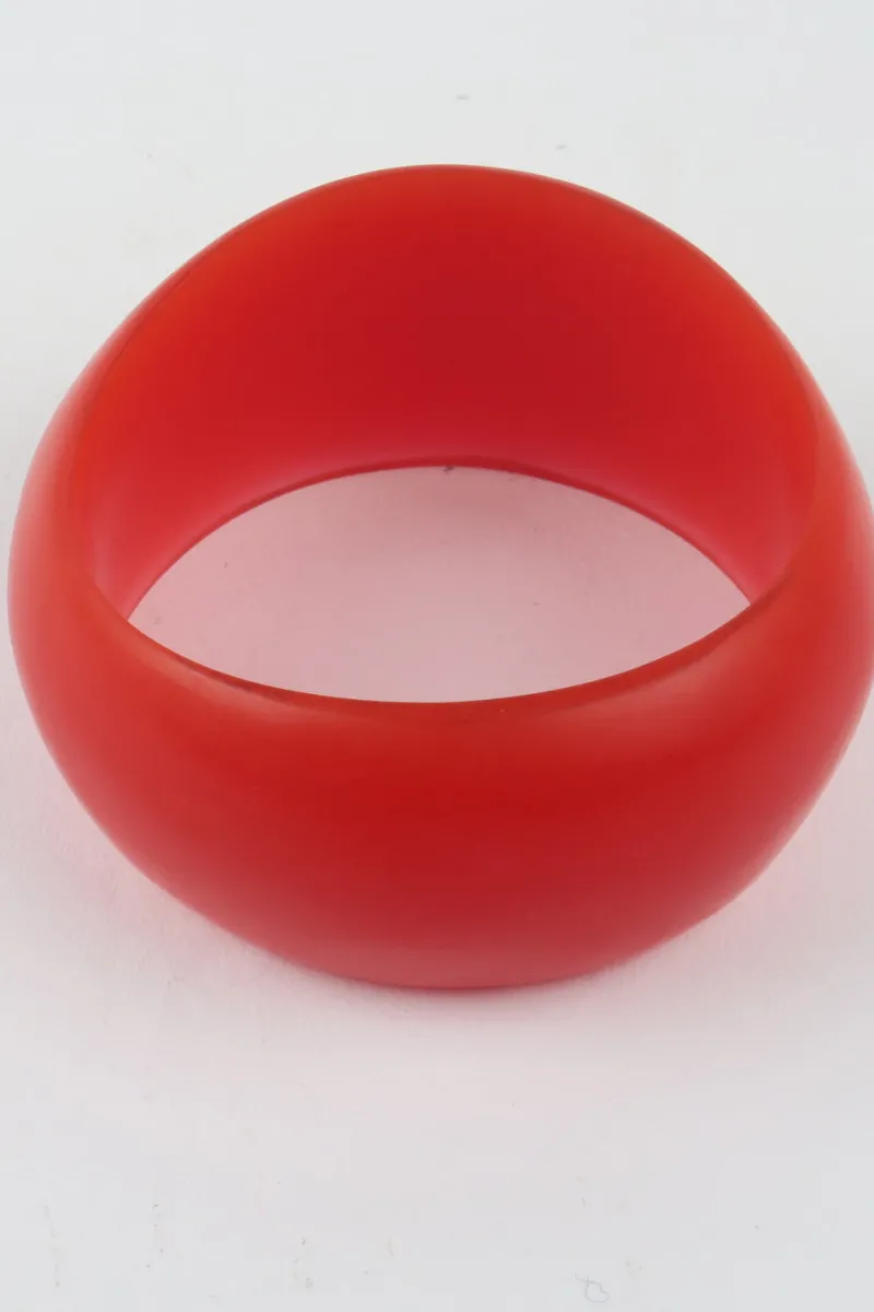 resin_bangle_fire_red_l_0.webp Moose and Meg Designs Resin Bangle Fire Red L^ Jewellery