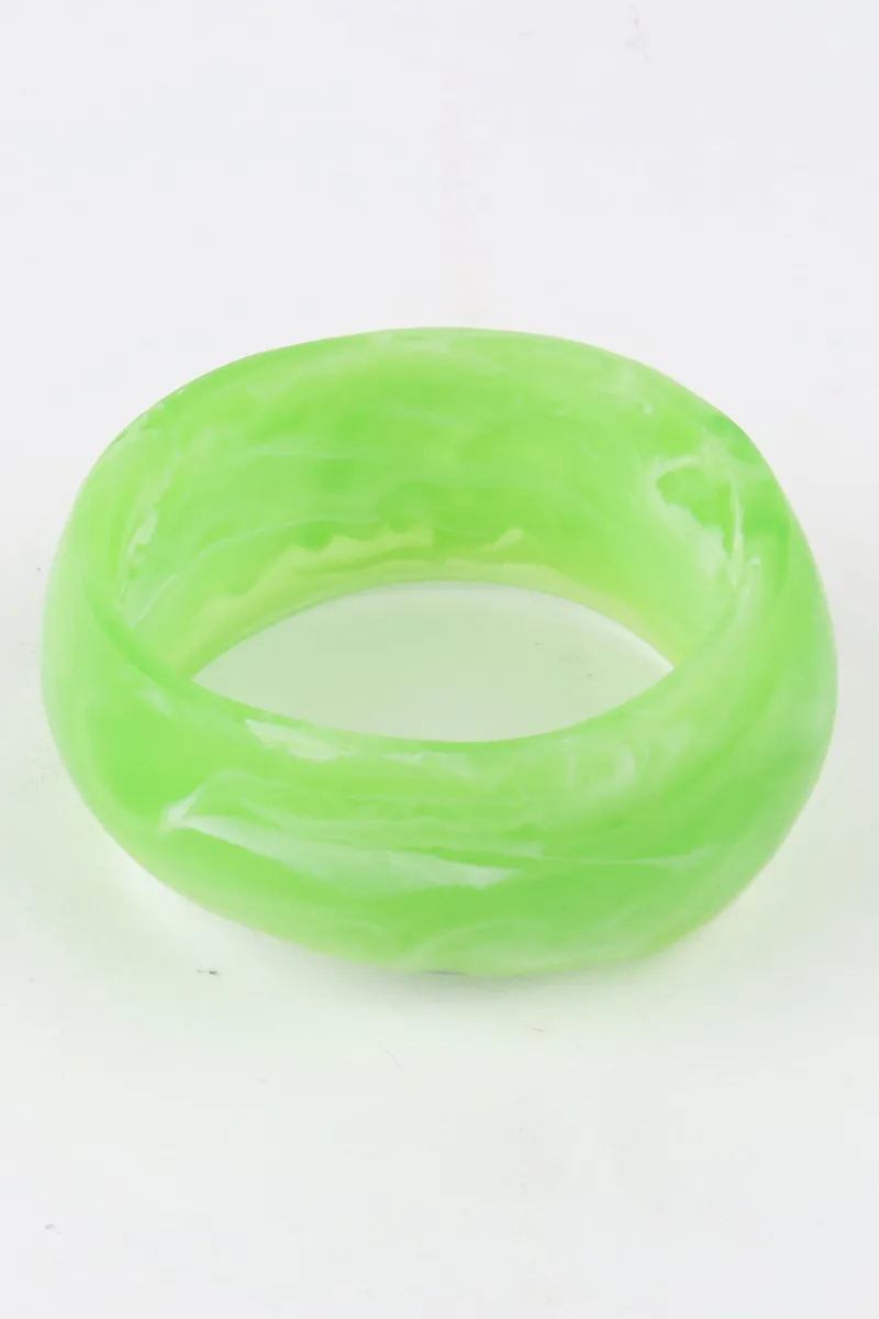 resin_bangle_green_white__0-1.webp Moose and Meg Designs Resin Bangle Green White L^ Jewellery