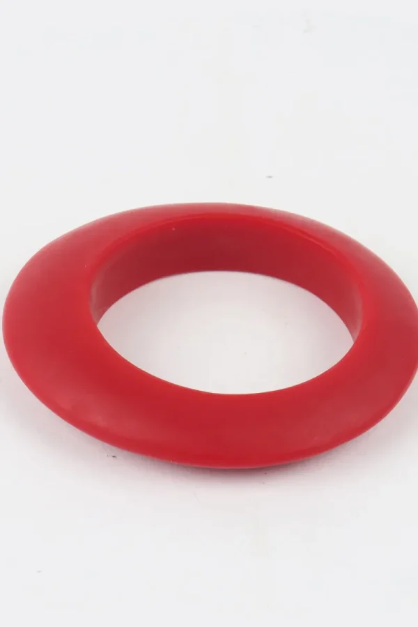 Moose and Meg Designs Resin Bangle Maroon Red M^ Jewellery
