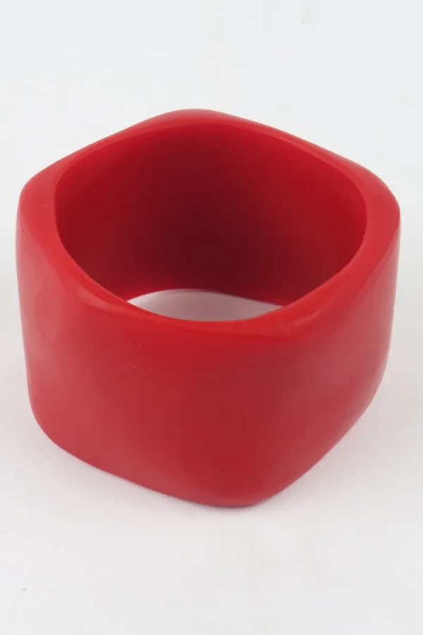 Moose and Meg Designs Resin Bangle Maroon Red XL^ Jewellery