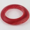 Moose and Meg Designs Resin Bangle Red Marble M^ Jewellery