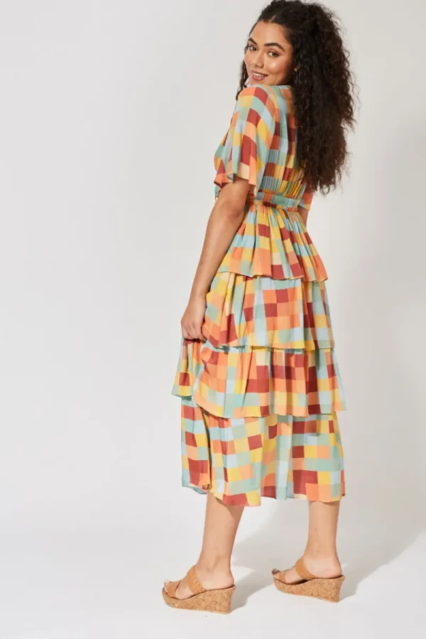 Haven Saba Tiered Maxi^ Dresses