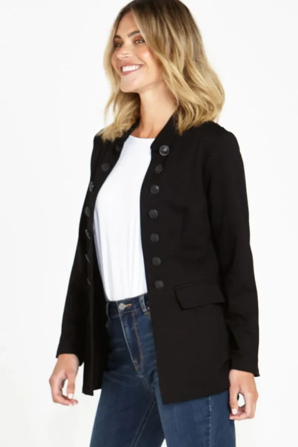 Betty basics Sammie Collarless Military Jacket^ Jackets
