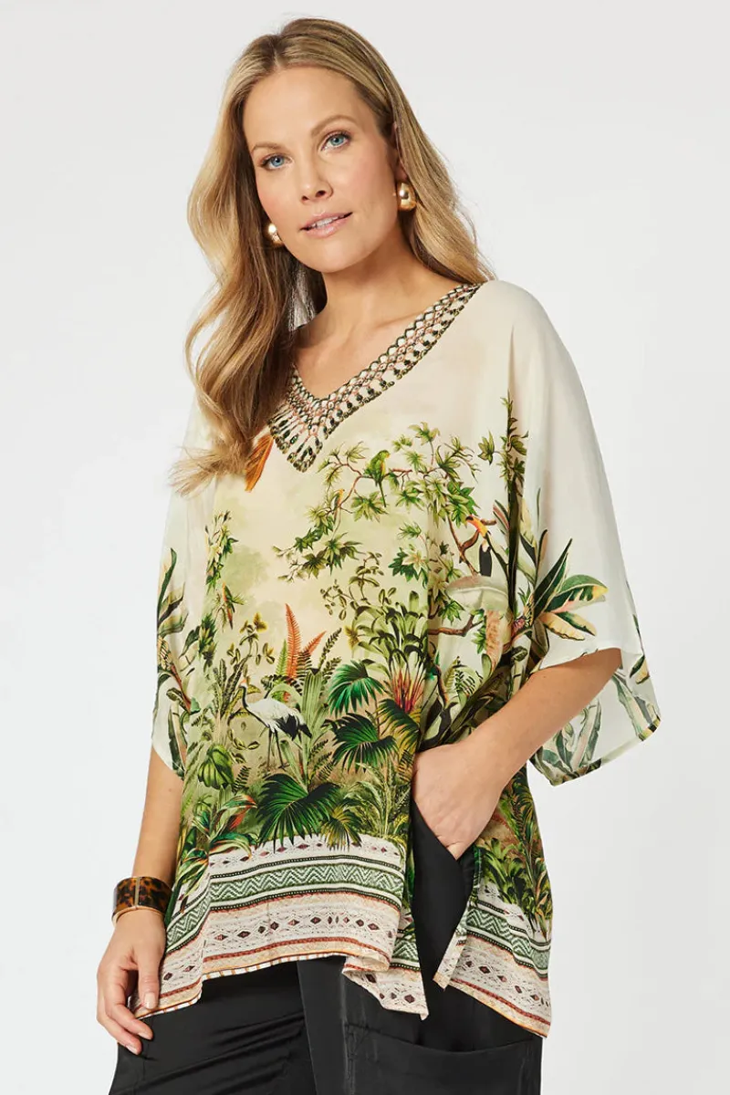 san_paolo_v_neck_top_0.webp Hammock and Vine San Paolo V Neck Top^ Tops