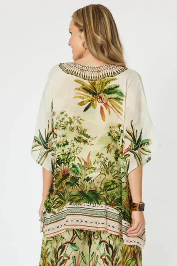 Hammock and Vine San Paolo V Neck Top^ Tops