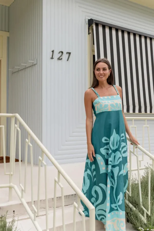 Walnut SARDINIA DRESS^ Dresses