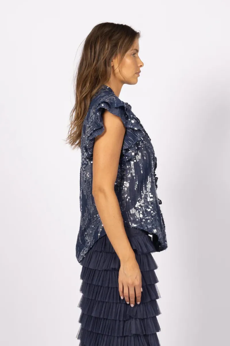 sequin_me_blouse_3.webp Joey the Label Sequin Me Blouse^ Tops