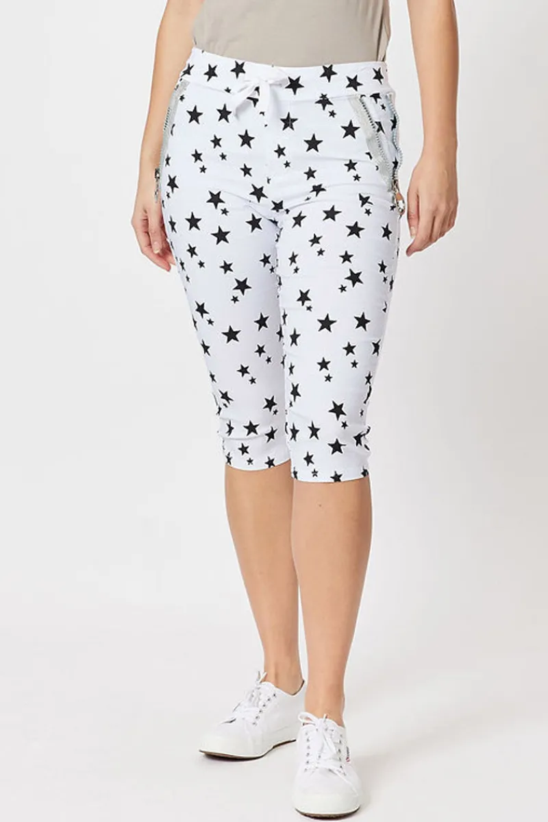 star_crushed_jean_short_2.webp threadz Star Crushed Jean Short^ Jeans