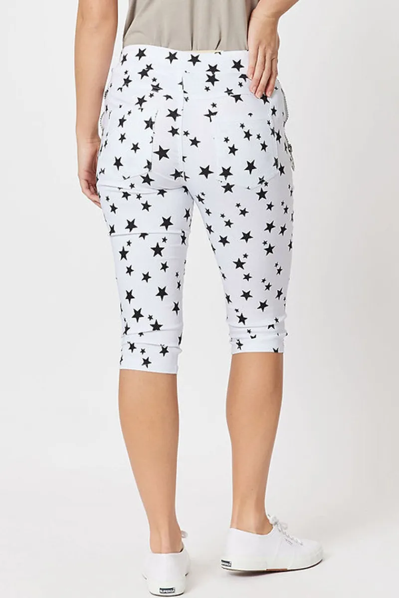 star_crushed_jean_short_3.webp threadz Star Crushed Jean Short^ Jeans