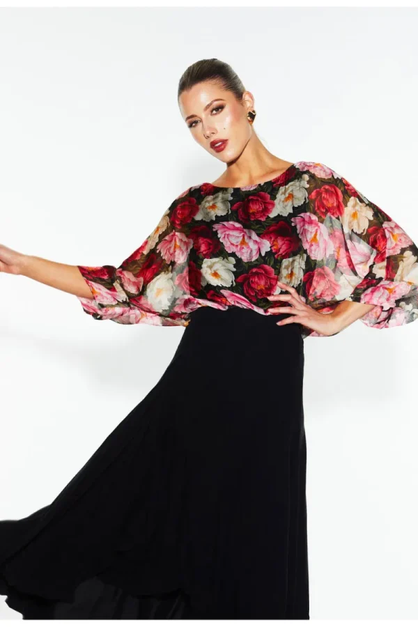 Fate and Becker Sunlight and Shadow Silk Top^ Tops