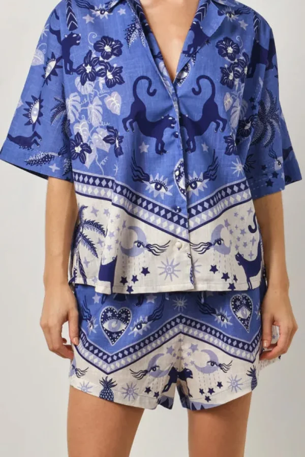 Walnut Tropez Top^ Tops