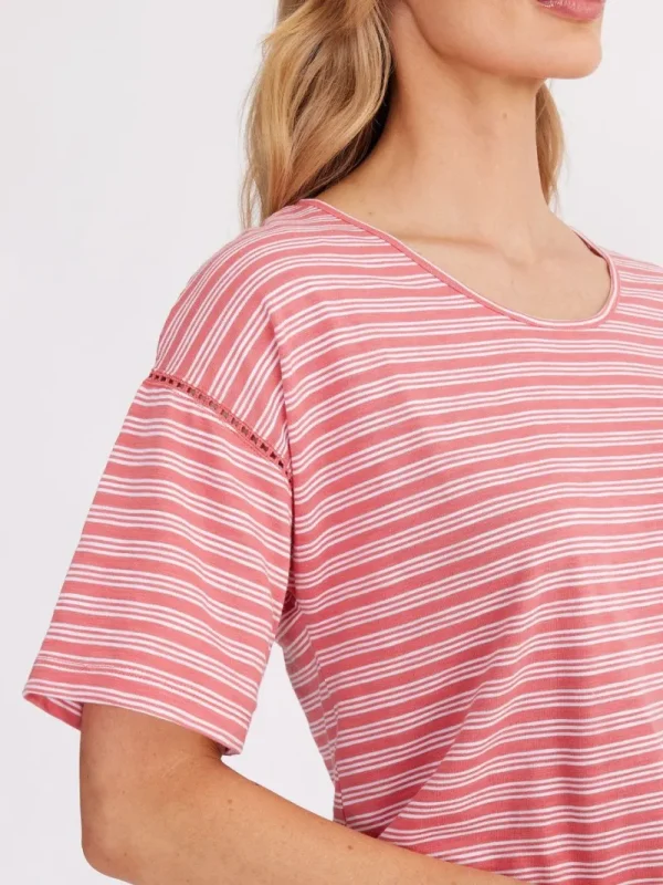 Yarra trail UNEVEN STRIPE TEE^ Tops