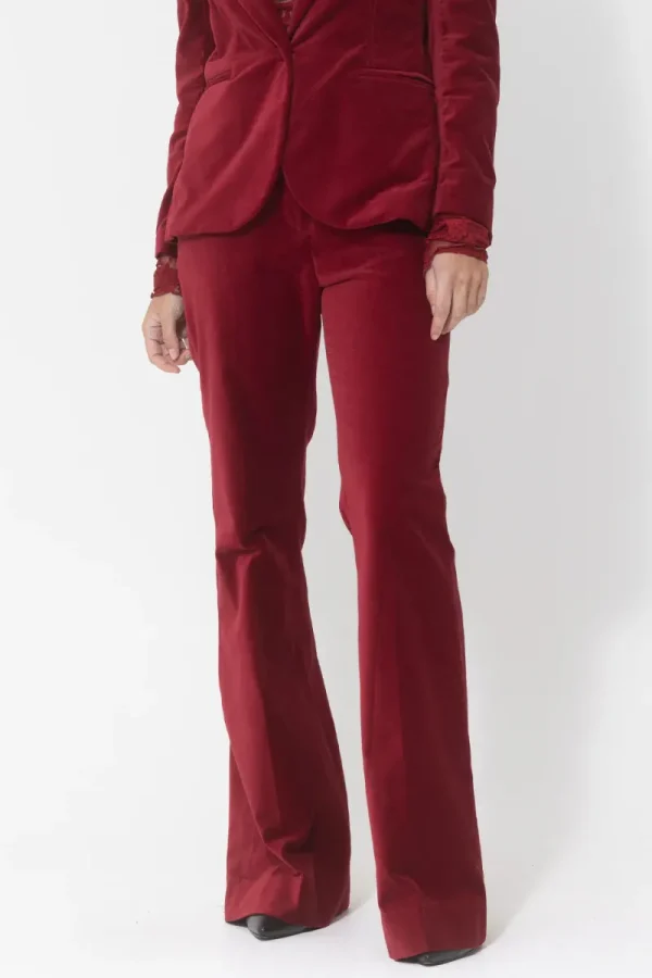 Joey the Label Velvet Bootleg Pant^ Pant