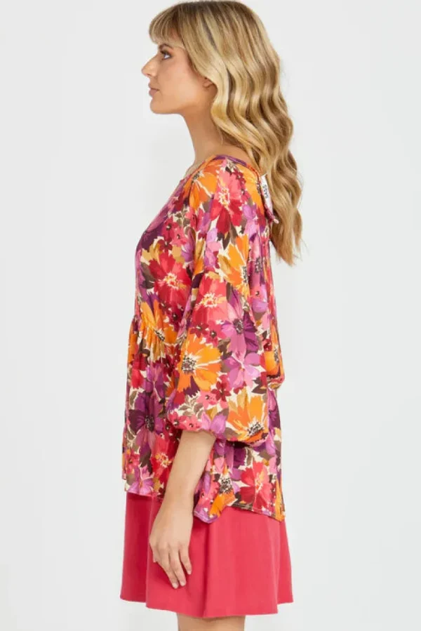 Sass Yasmin Bubble Sleeve Top^ Tops
