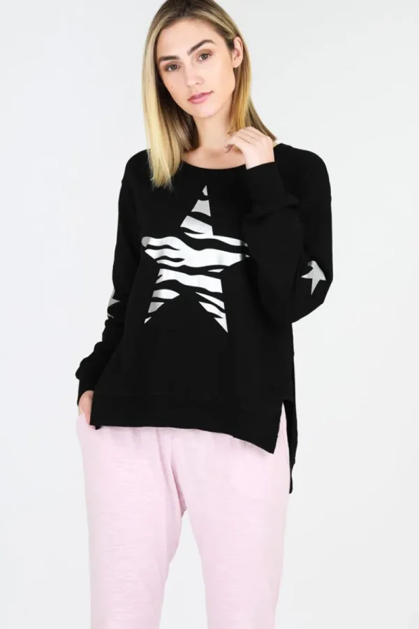 Sat + Sun Zebra Sweater^ Jumpers + Sweaters